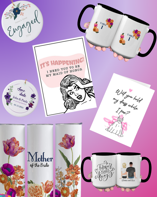 Celebrate Love with Custom Wedding Favors – Every Purchase Supports Women in Recovery