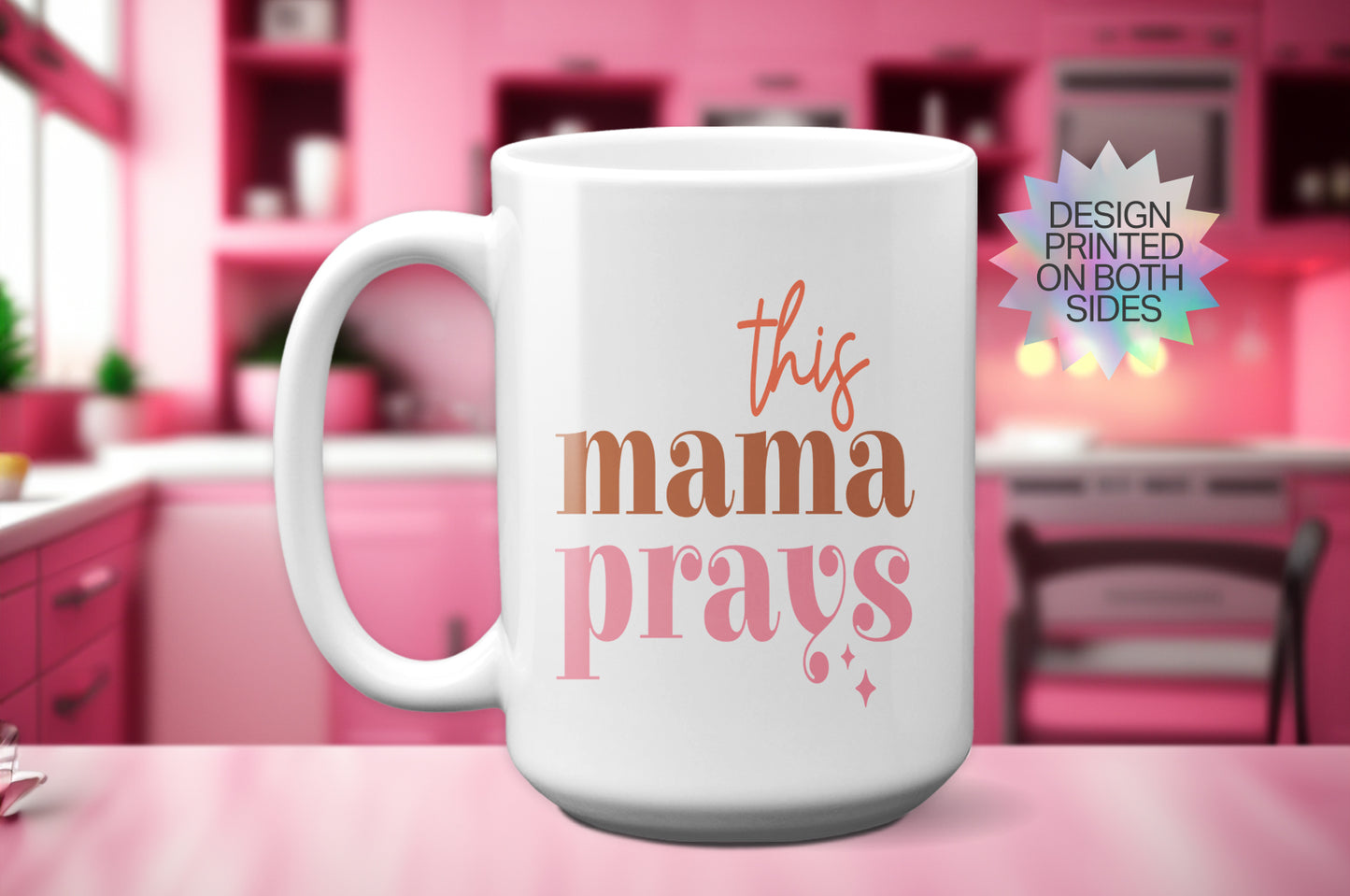 Inspire Her Spirit - "This Mama Prays" Mother's Day Mug