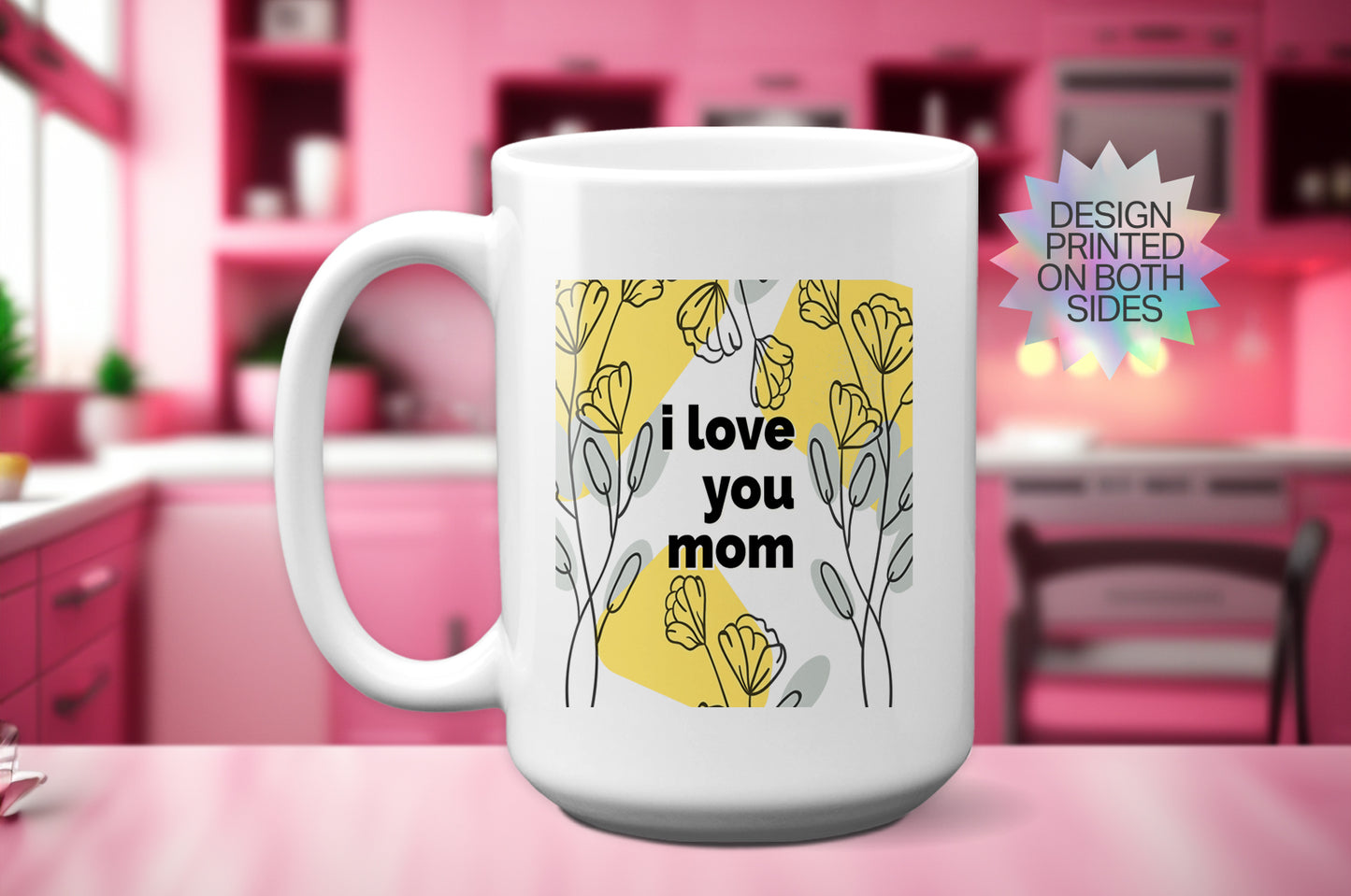 Mother's Day Mug "I Love You Mom"-Heartfelt Present