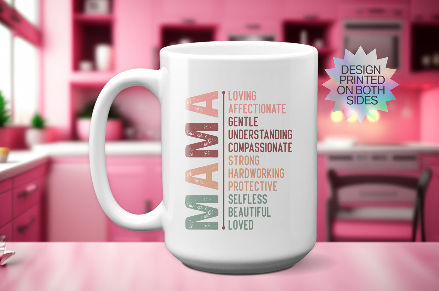 Positive Affirmation "MAMA" Mug