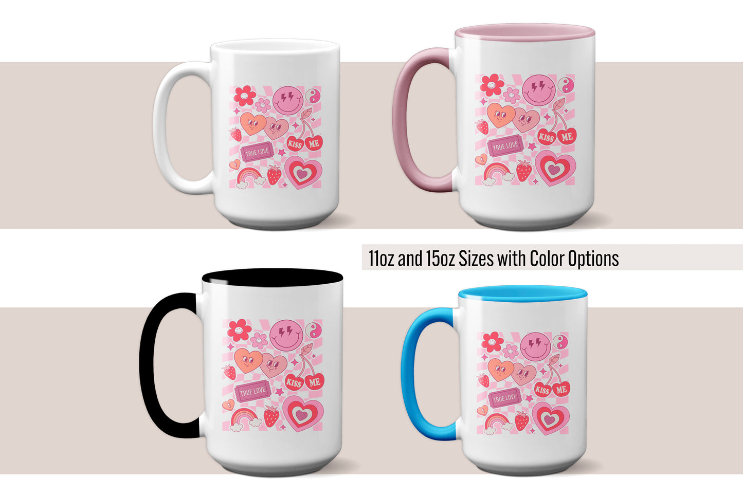 Fun "True Love" Valentine's Day Mug