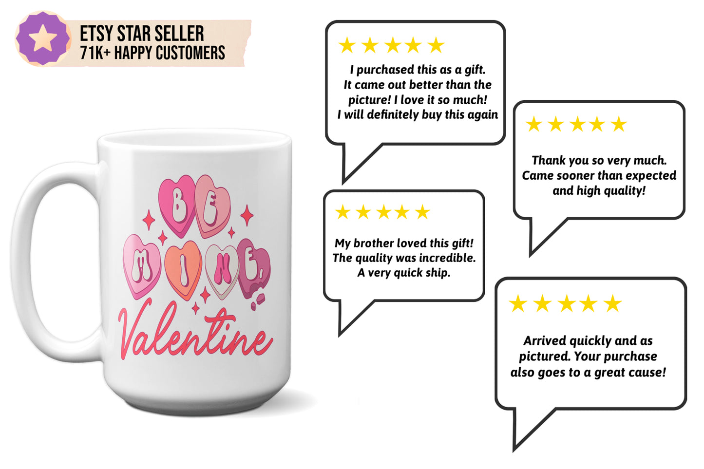Fun "Be Mine Valentine" Coffee Lover’s Mug