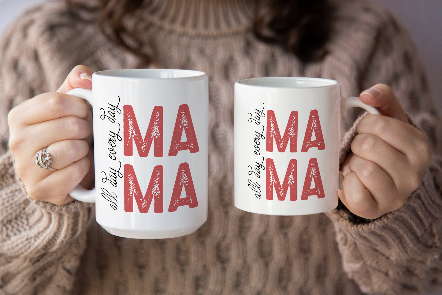 Everyday Hero "MAMA All Day Every Day" Mother's Day Mug