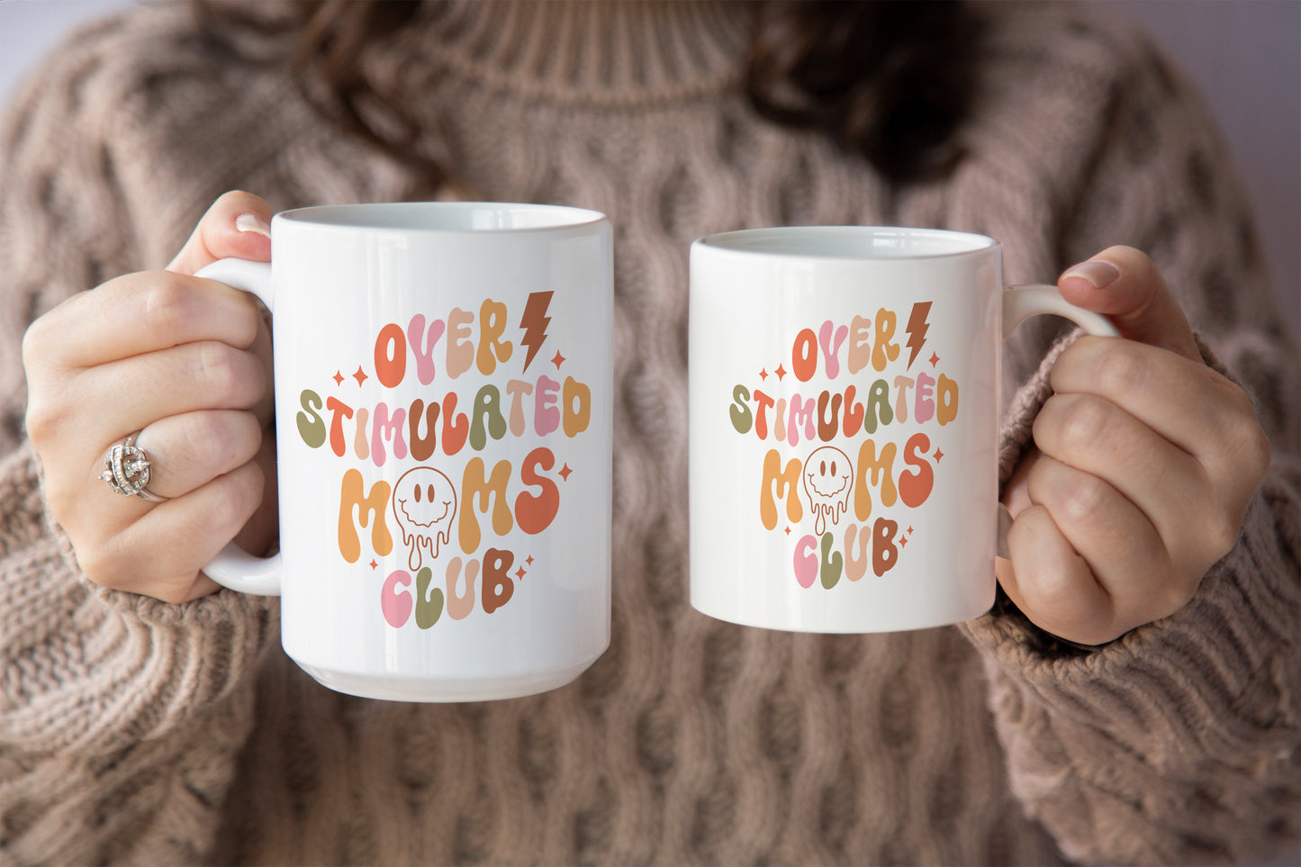 Overstimulated Moms Club Mother's Day Mug