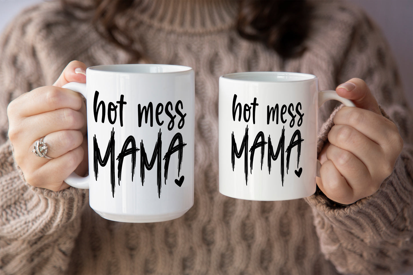 Embrace the Chaos "Hot Mess Mama" Mother's Day Mug