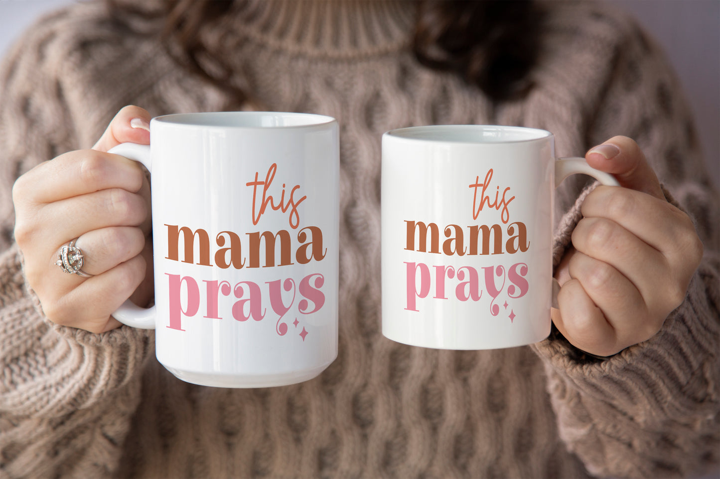 Inspire Her Spirit - "This Mama Prays" Mother's Day Mug