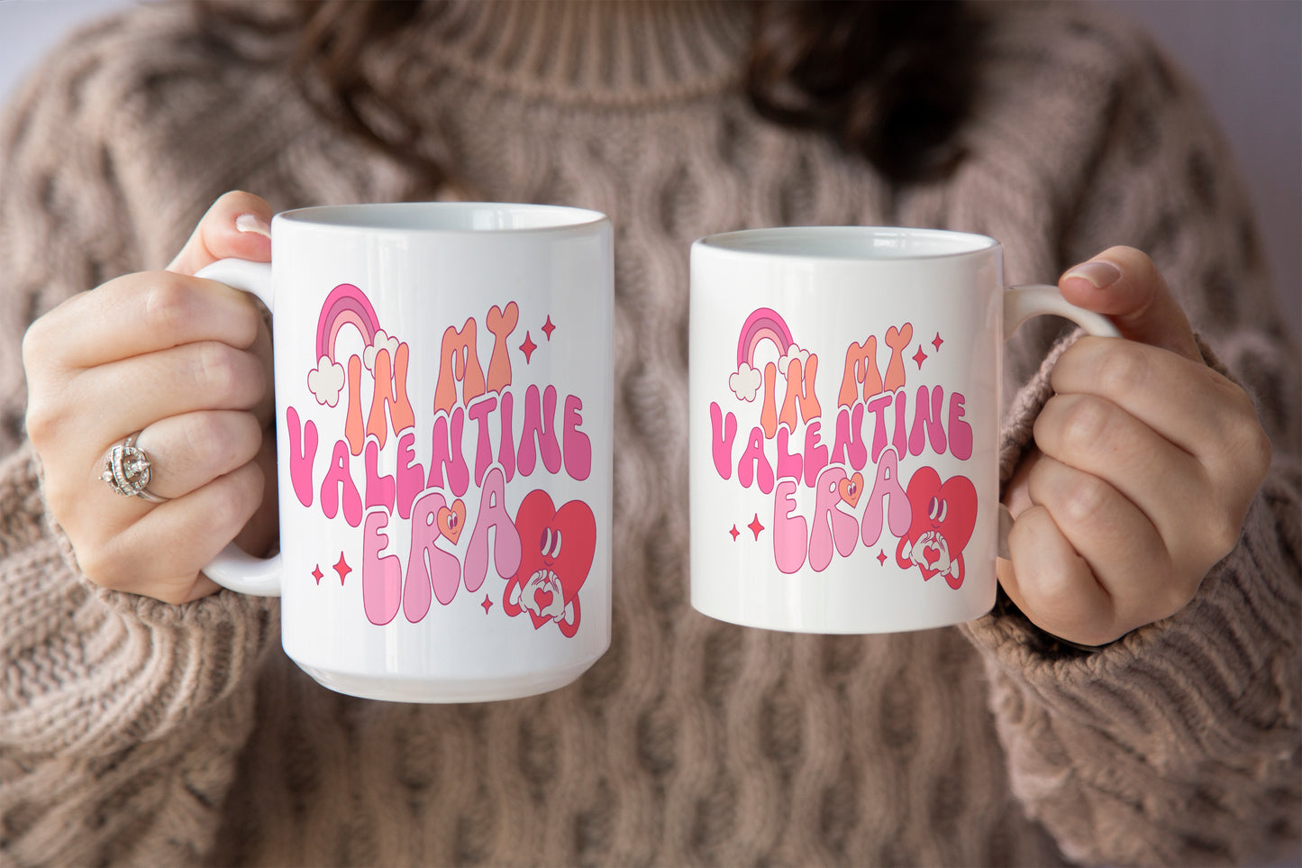 Fun "In My Valentine Era" Romantic Coffee Mug