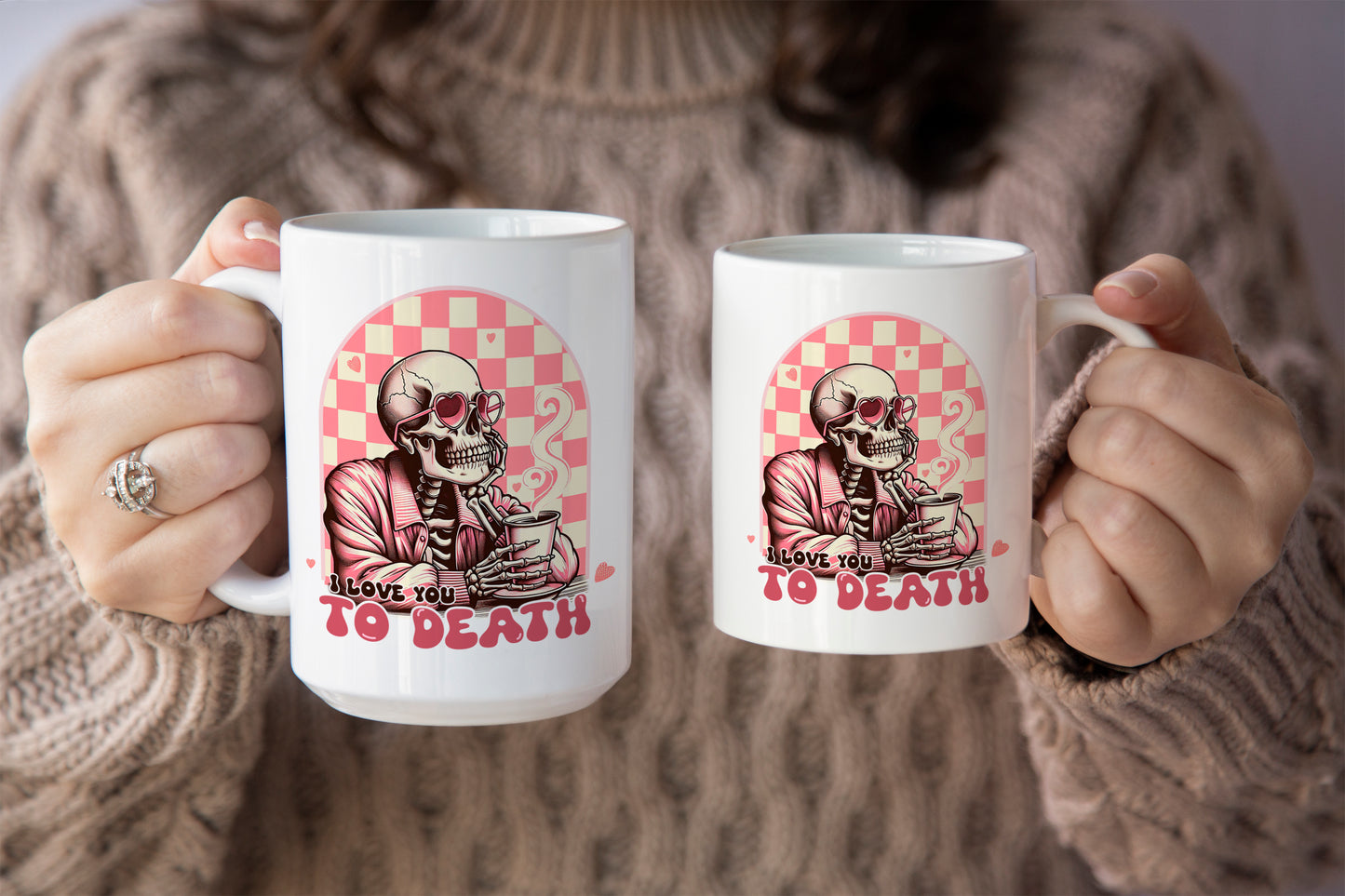 New "I Love You to Death" Mug- A Unique Valentine's Day Gift
