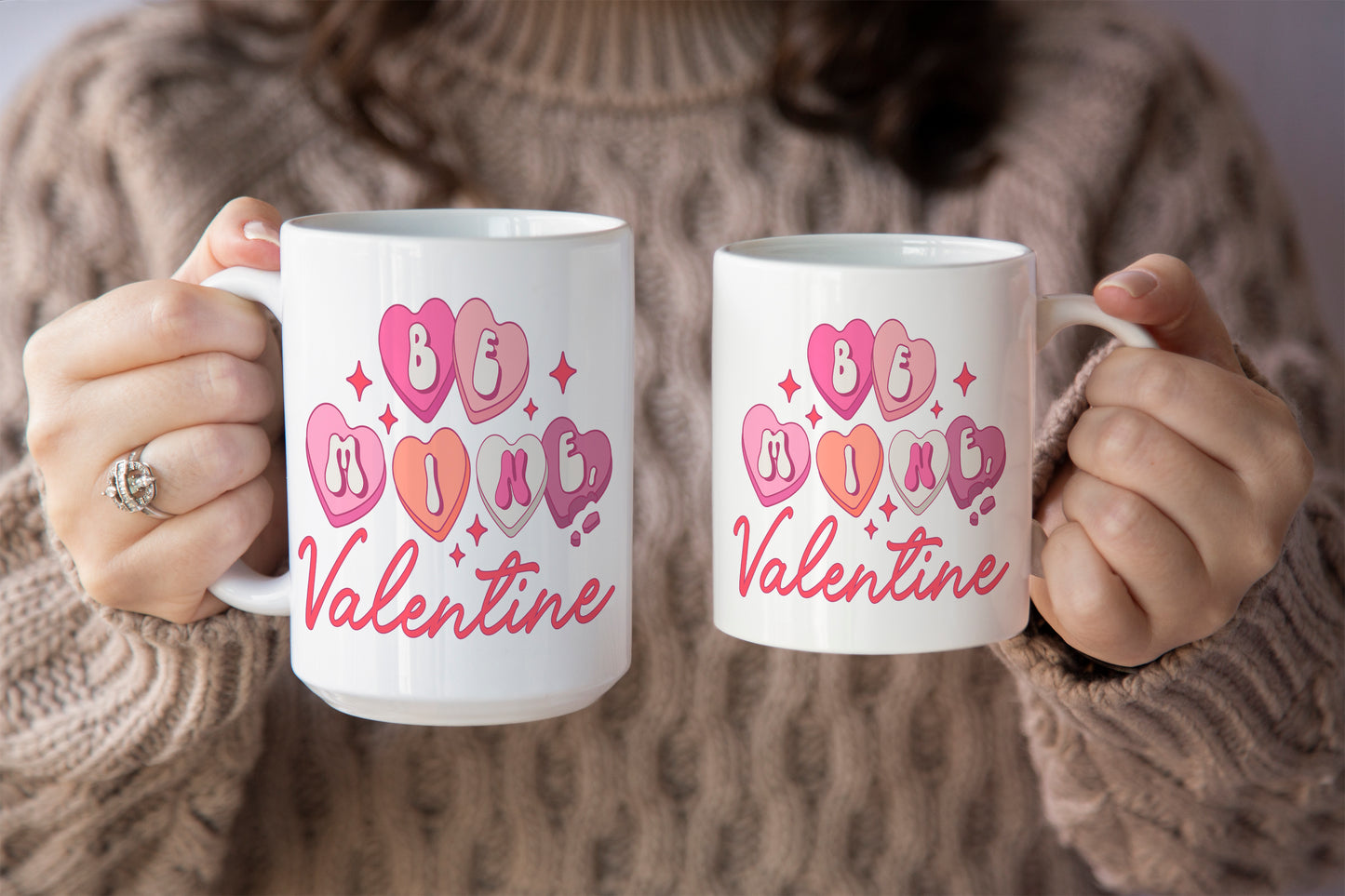 Fun "Be Mine Valentine" Coffee Lover’s Mug