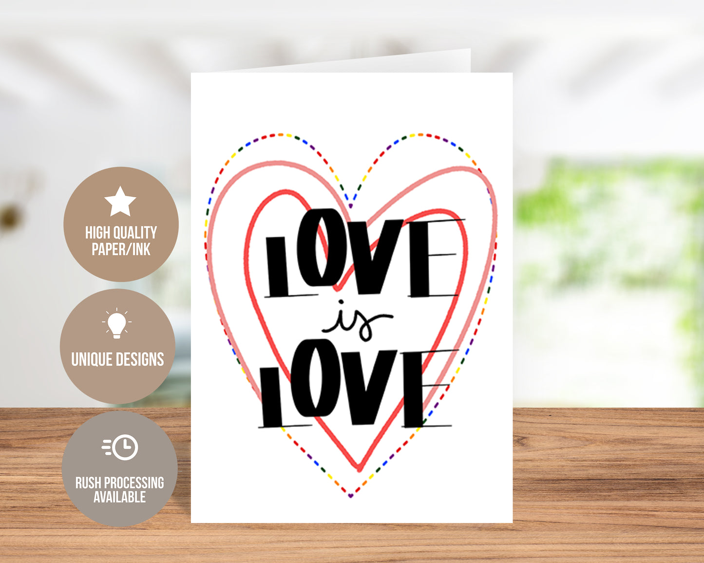 Love is Love Card