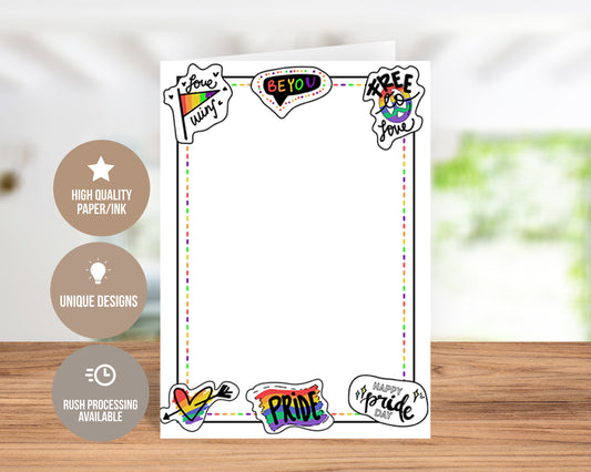 Pride Border Card