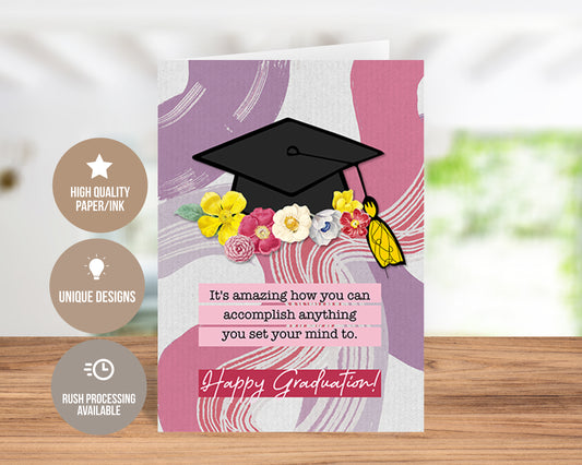 Its Amazing You Can Do Anything-Congrats Grad-Traditional Card