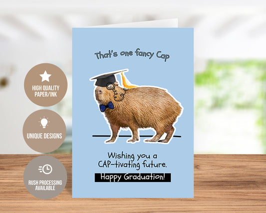 That's One Fancy Cap-Happy Graduation-Traditional Cards