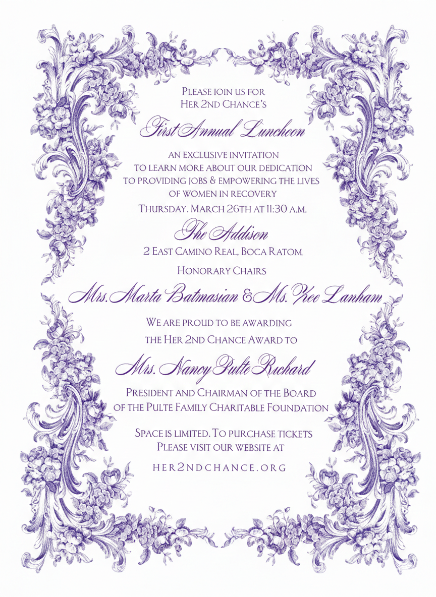 Her 2nd Chance’s First Annual Women’s Event