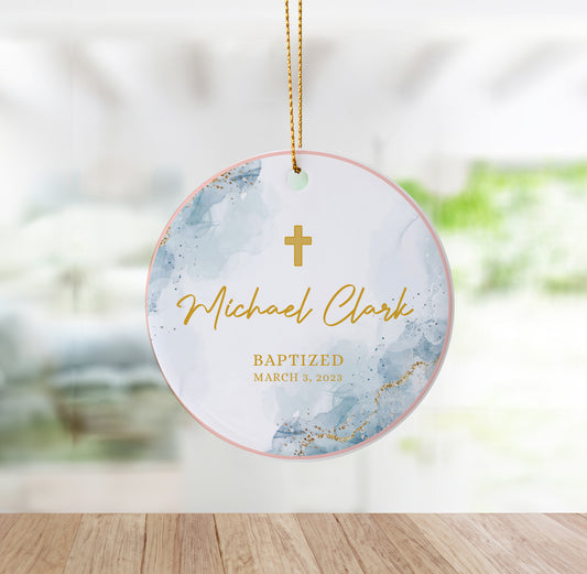 Baptism Custom Ornament