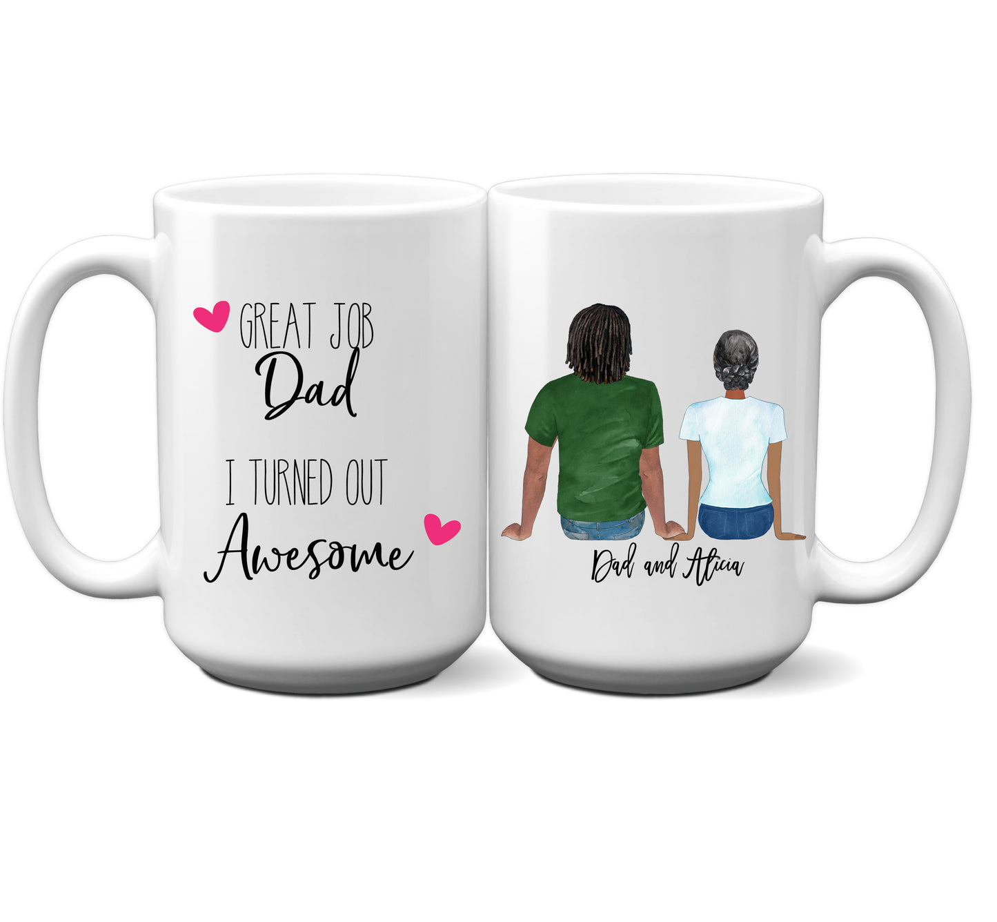 Great Job Dad Personalized Mug