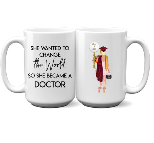 Doctor Graduate Personalized Mug
