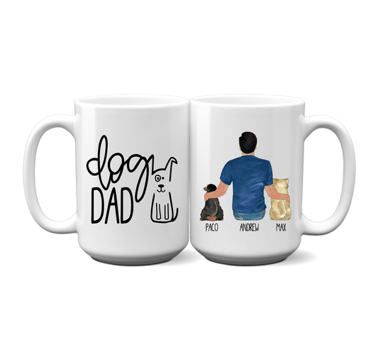 Dog Dad - Personalized Mug