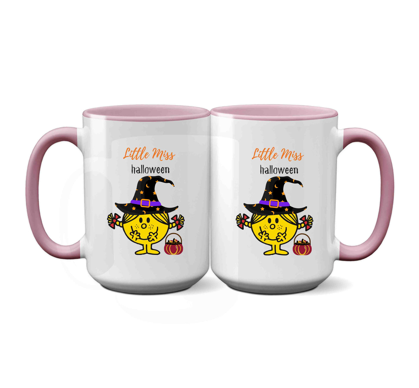 Cute "Little Miss Halloween" Witch Mug
