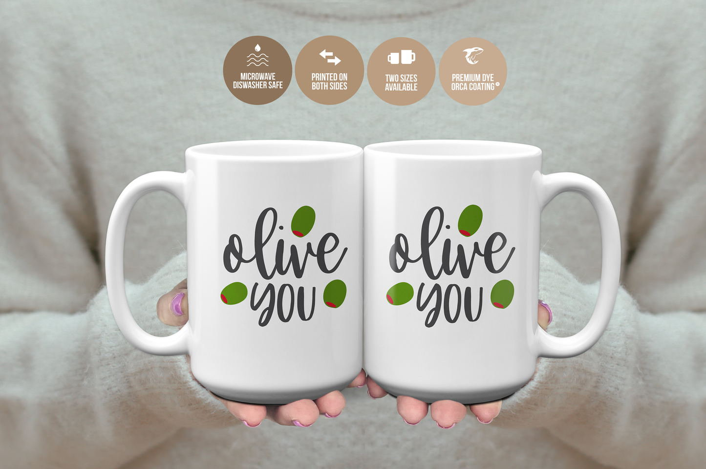 Olive You Cute Valentine's Day Gift