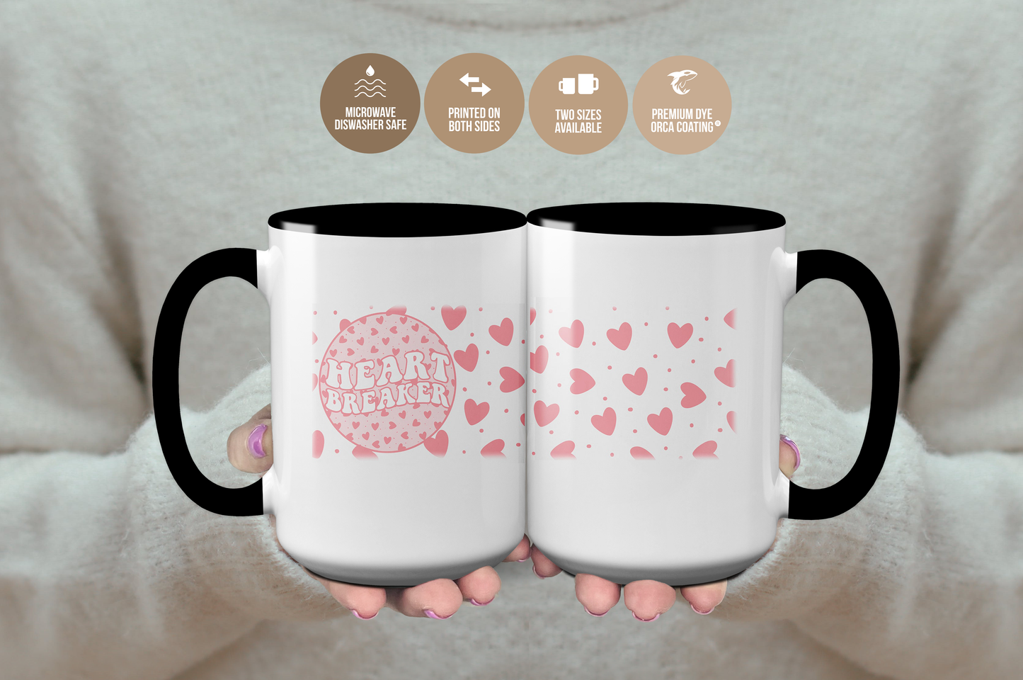 Heart Breaker Valentine's or Galentine's Day Mug