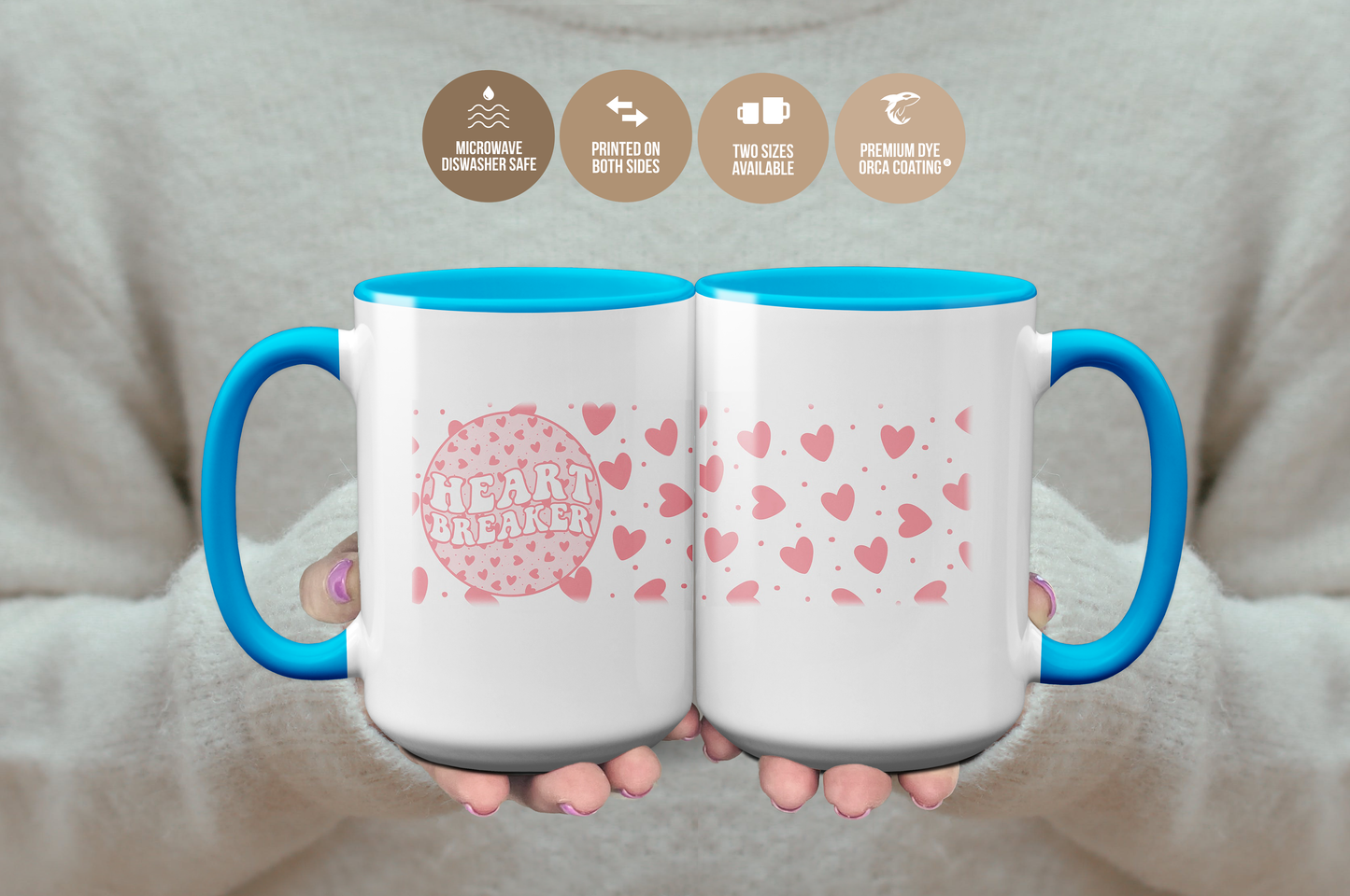 Heart Breaker Valentine's or Galentine's Day Mug