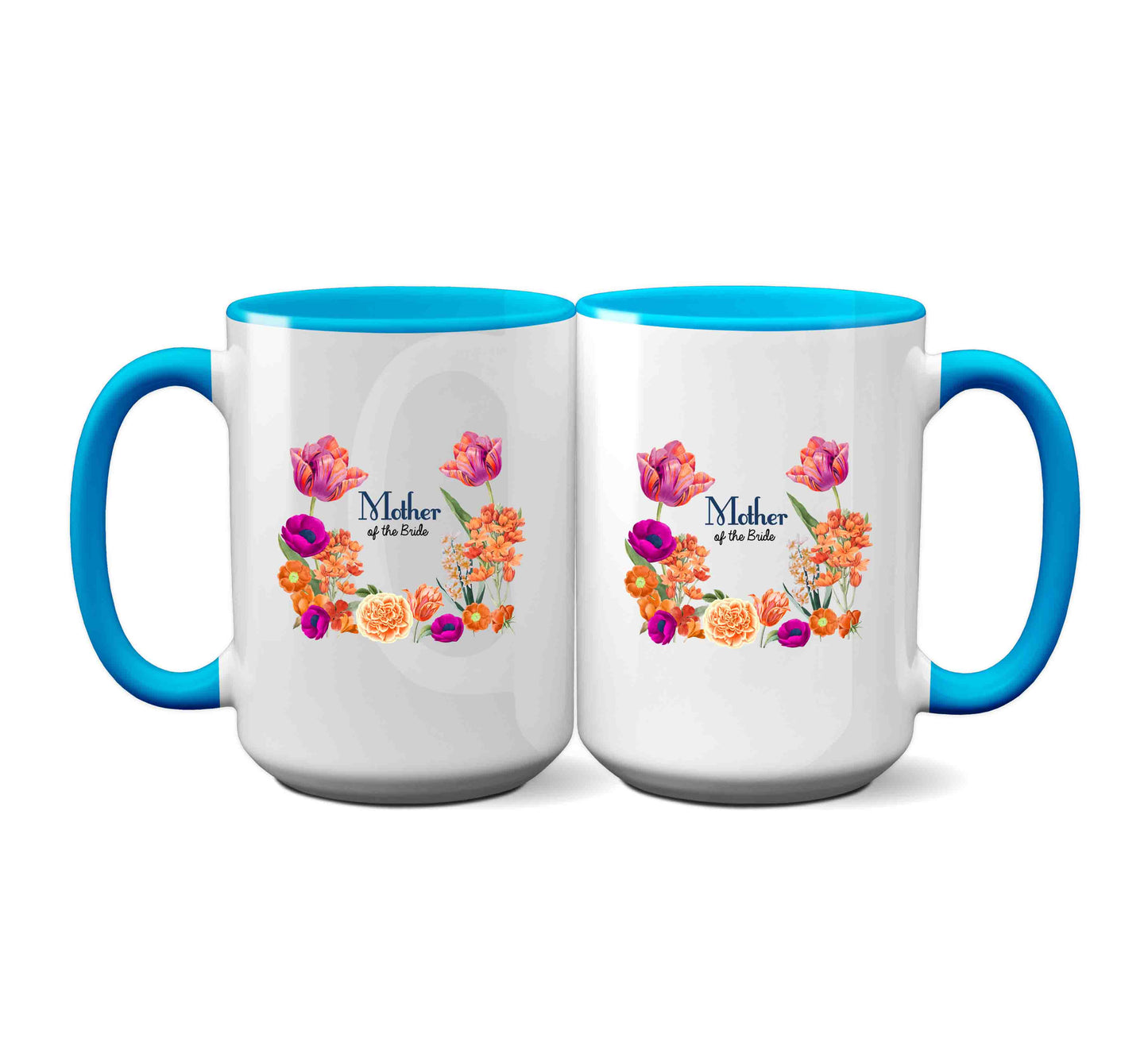 Floral Mother Of The Bride Mug