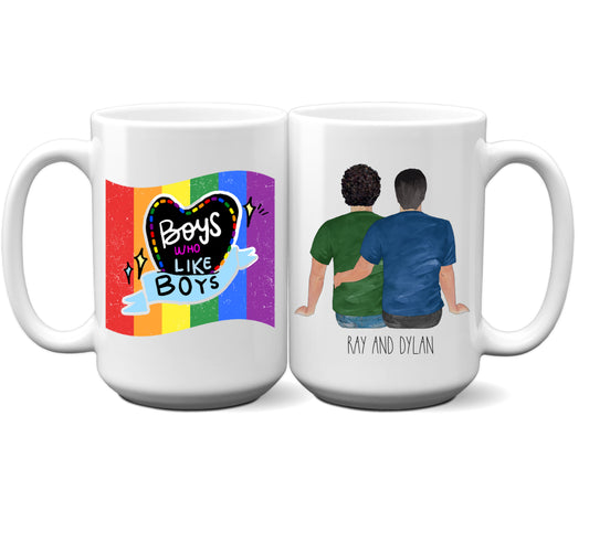Boys Who Like Boys Personalized Mug