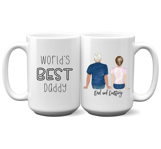 World's Best Daddy Personalized Mug
