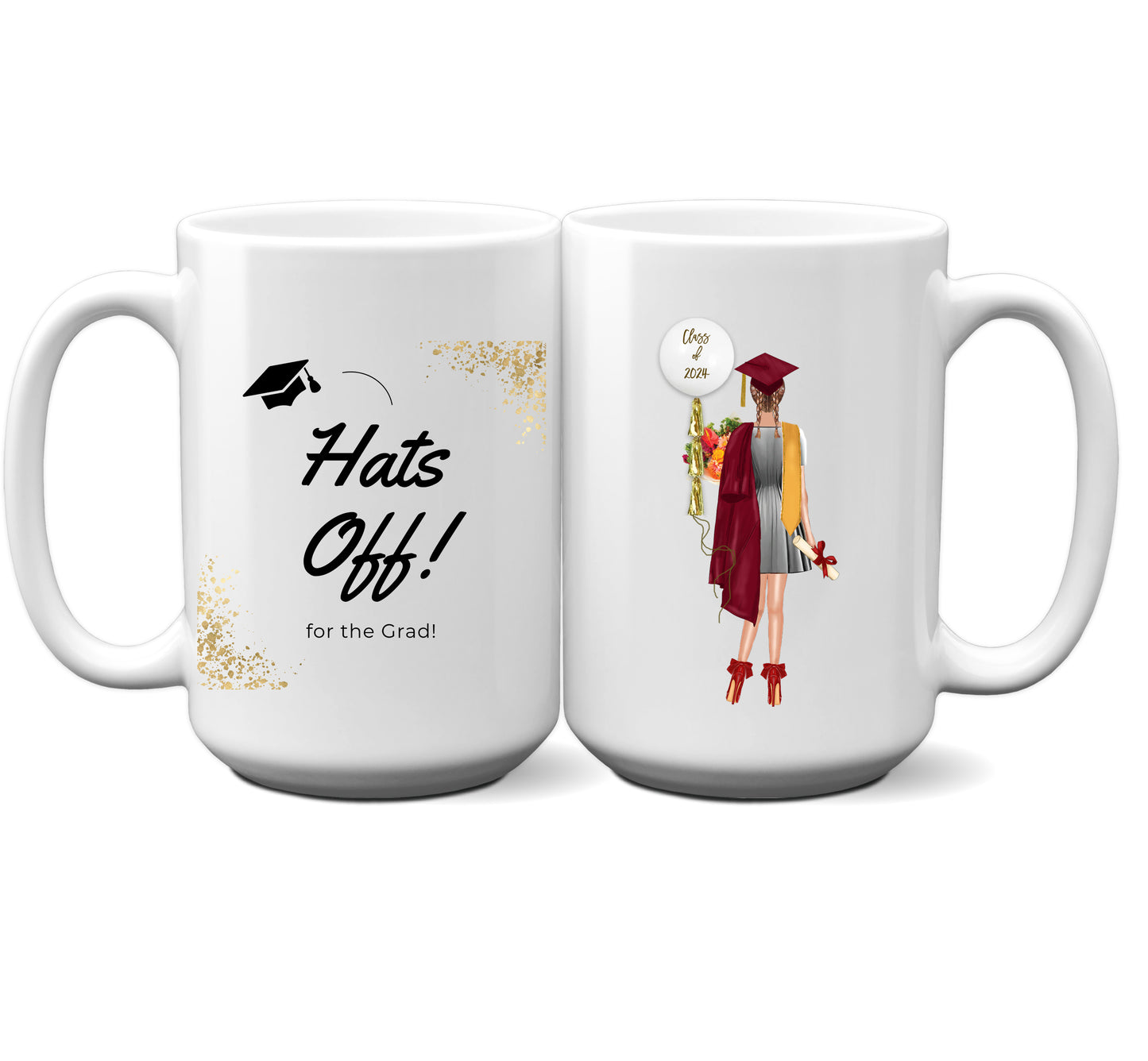 Hats Off! for the Grad! Graduation Mug