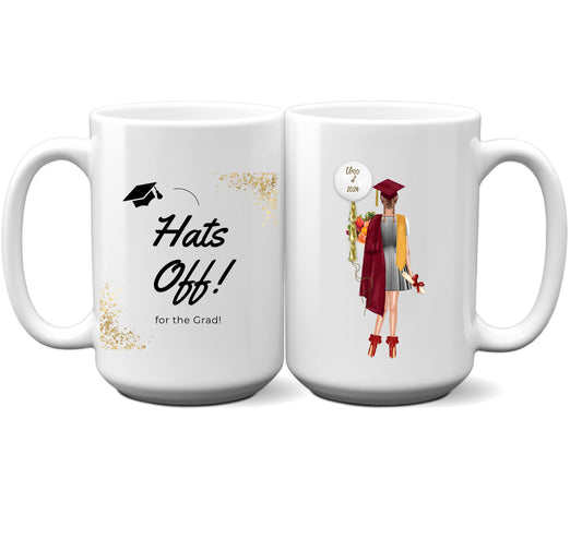 Hats Off! for the Grad! Graduation Mug
