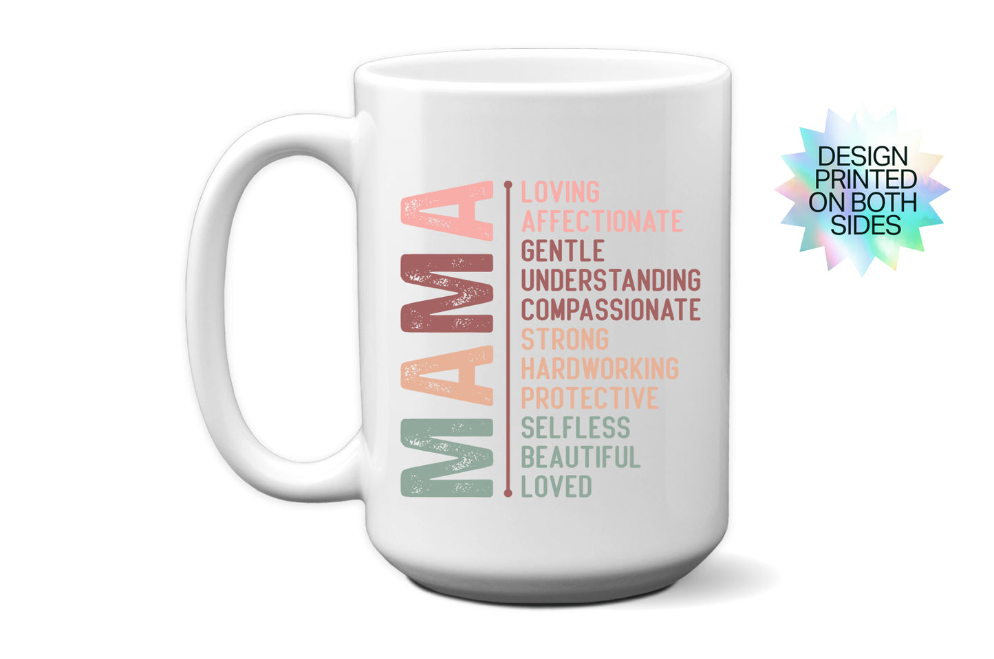 Positive Affirmation "MAMA" Mug