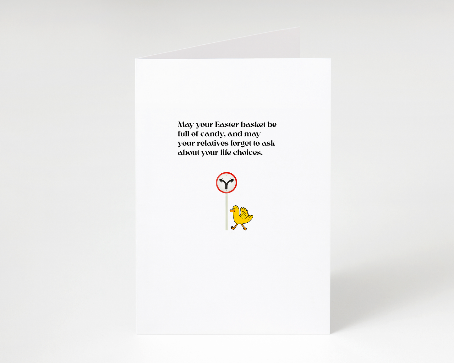 Funny "Candy and Life Choices" Easter Card