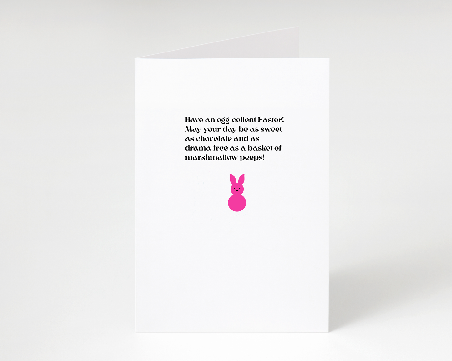 Funny "Drama-Free" Easter Card