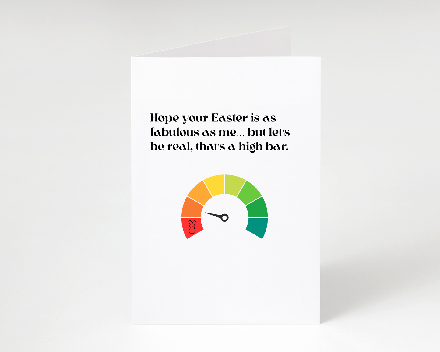 Funny "As Fabulous As Me" Easter Greeting Card