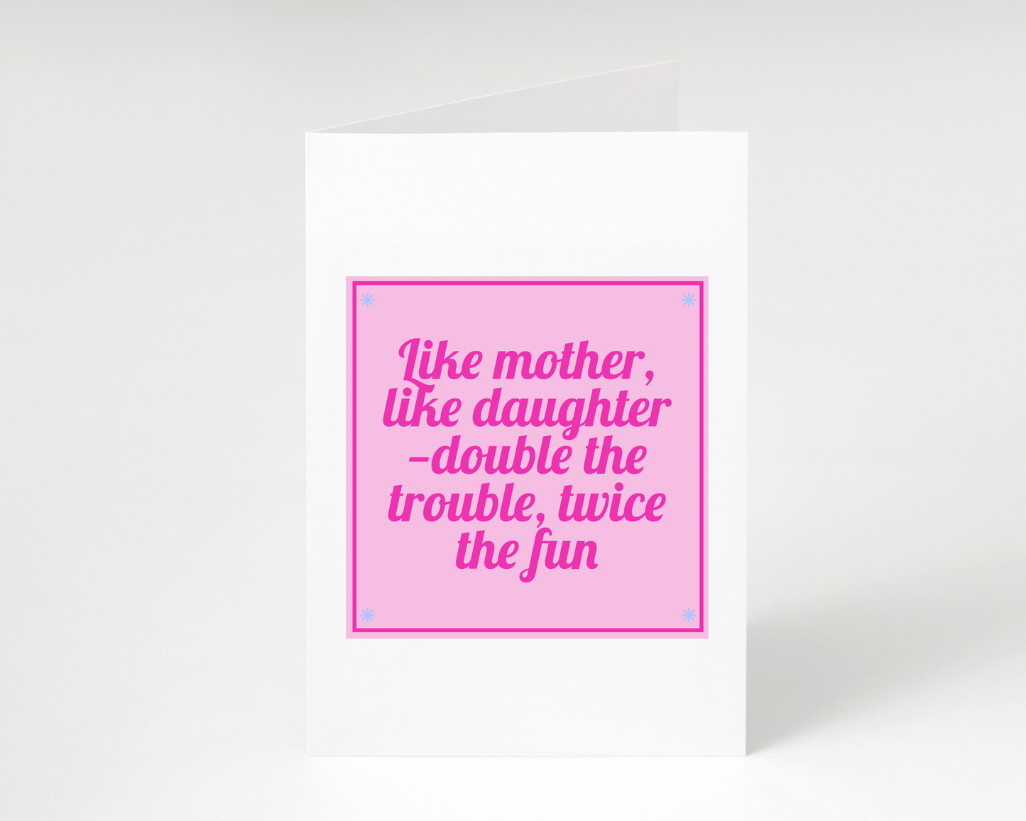 Happy Mother's Day "Double The Trouble" Card