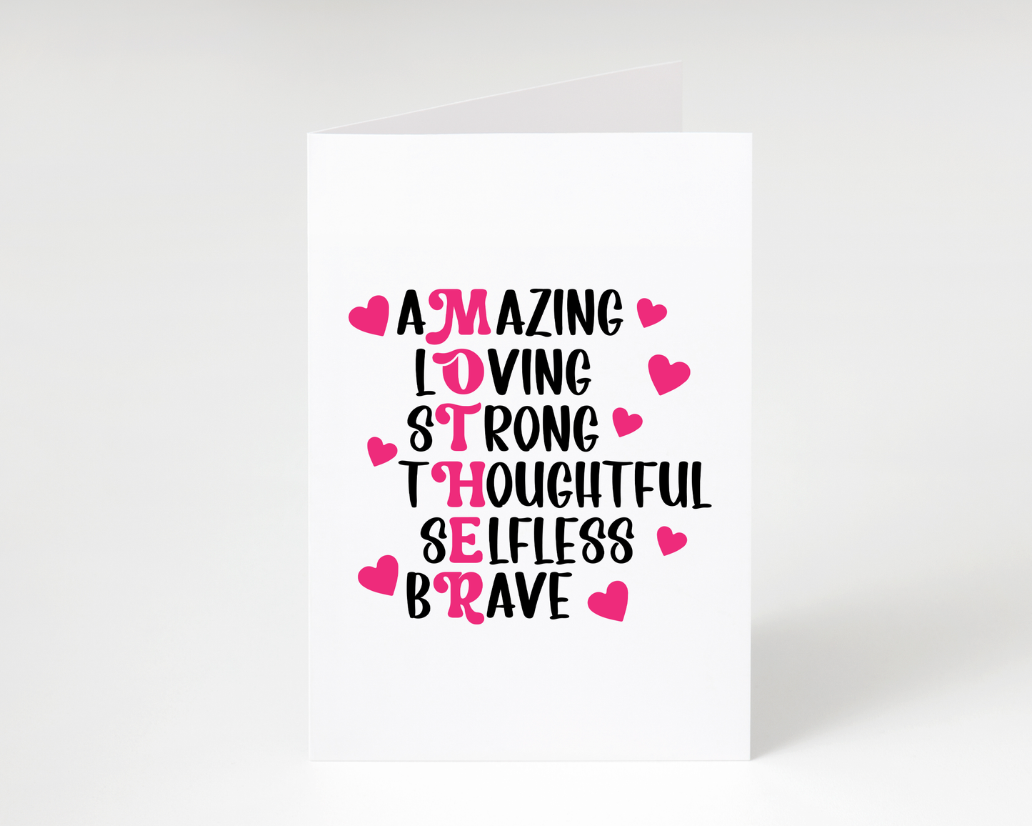 Happy Mother's Day "Amazing, Loving Mother" Card
