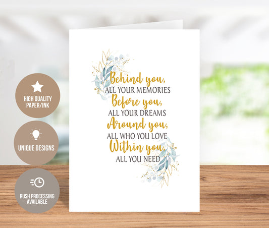 Heartfelt Graduation Card
