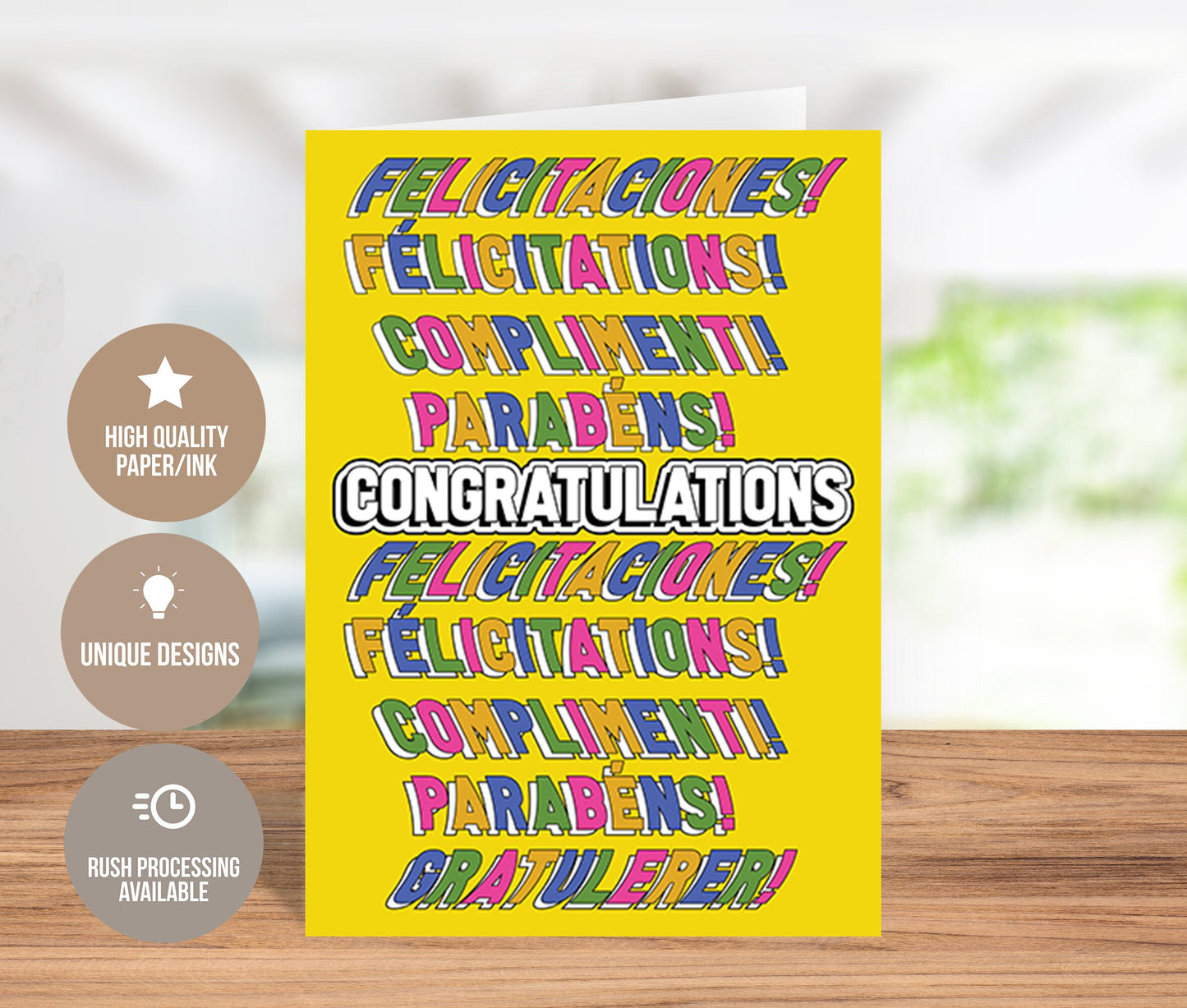 Congratulations Greeting Card