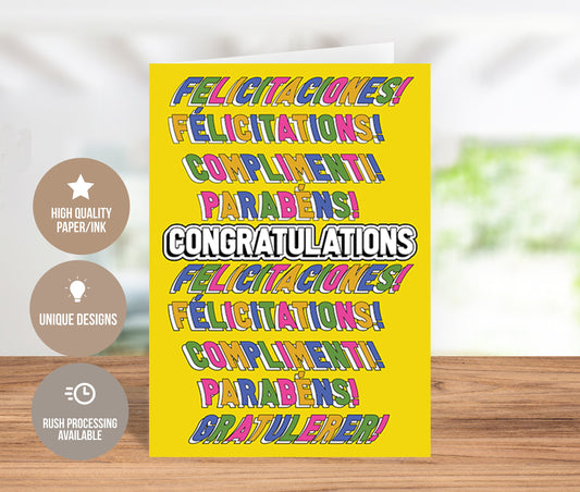 Congratulations Greeting Card