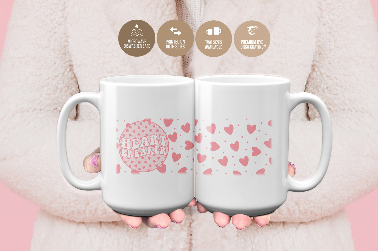 Heart Breaker Valentine's or Galentine's Day Mug