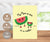 My Mom is One in a Melon, Heartwarming Greeting Card for Mom