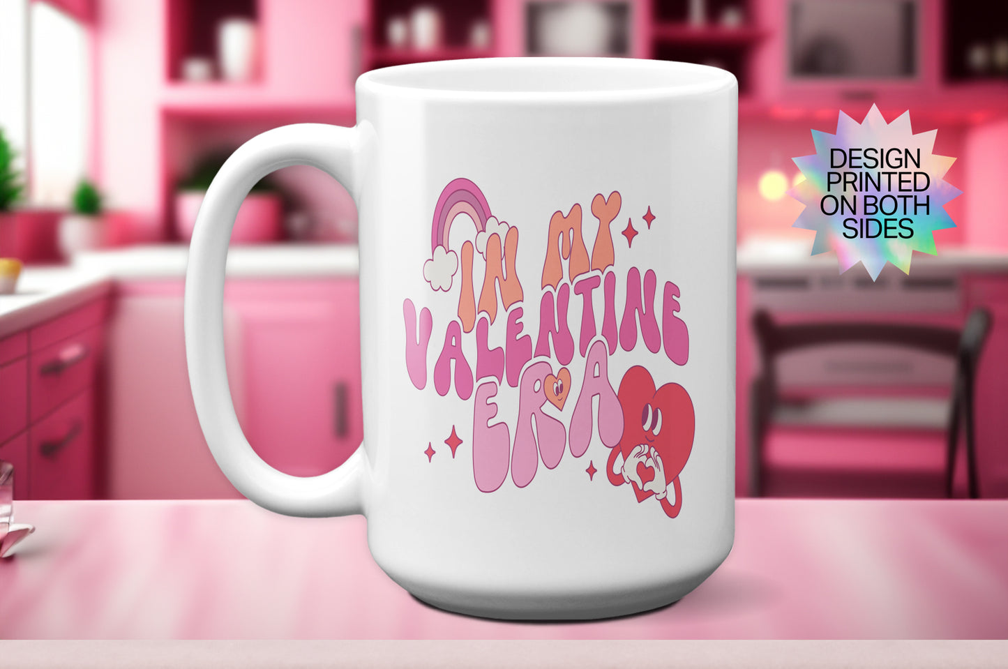 Fun "In My Valentine Era" Romantic Coffee Mug