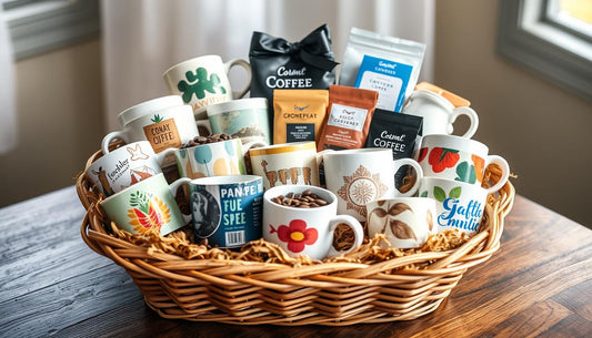 How to Create a Gift Basket with Coffee Mugs