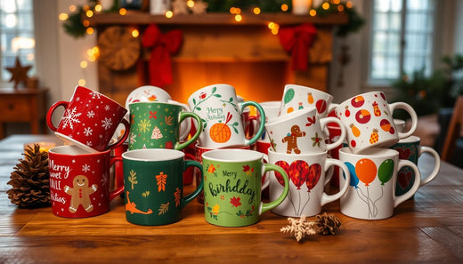 Seasonal Coffee Mugs: Perfect for Holidays and Birthdays