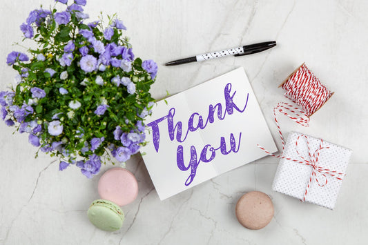 Heartfelt Thank You Card for Sympathy Gift Ideas