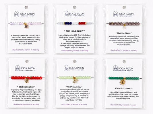 Boca Raton Historical Society Bracelets