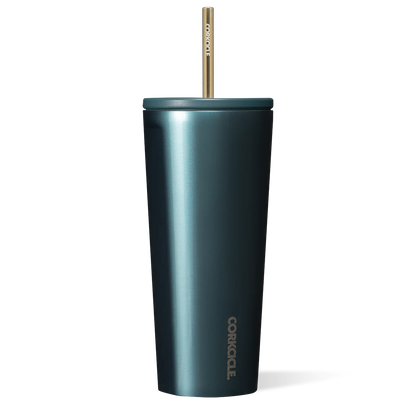 Laser Engraved Corkcicle 24 oz Cold Cup Tumbler with Straw