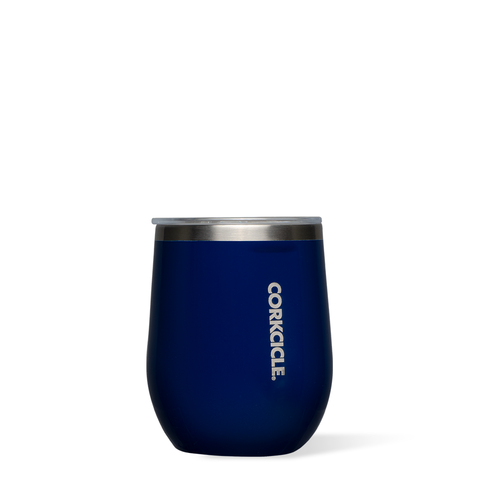Laser Engraved Corkcicle 12 oz Stemless Tumbler