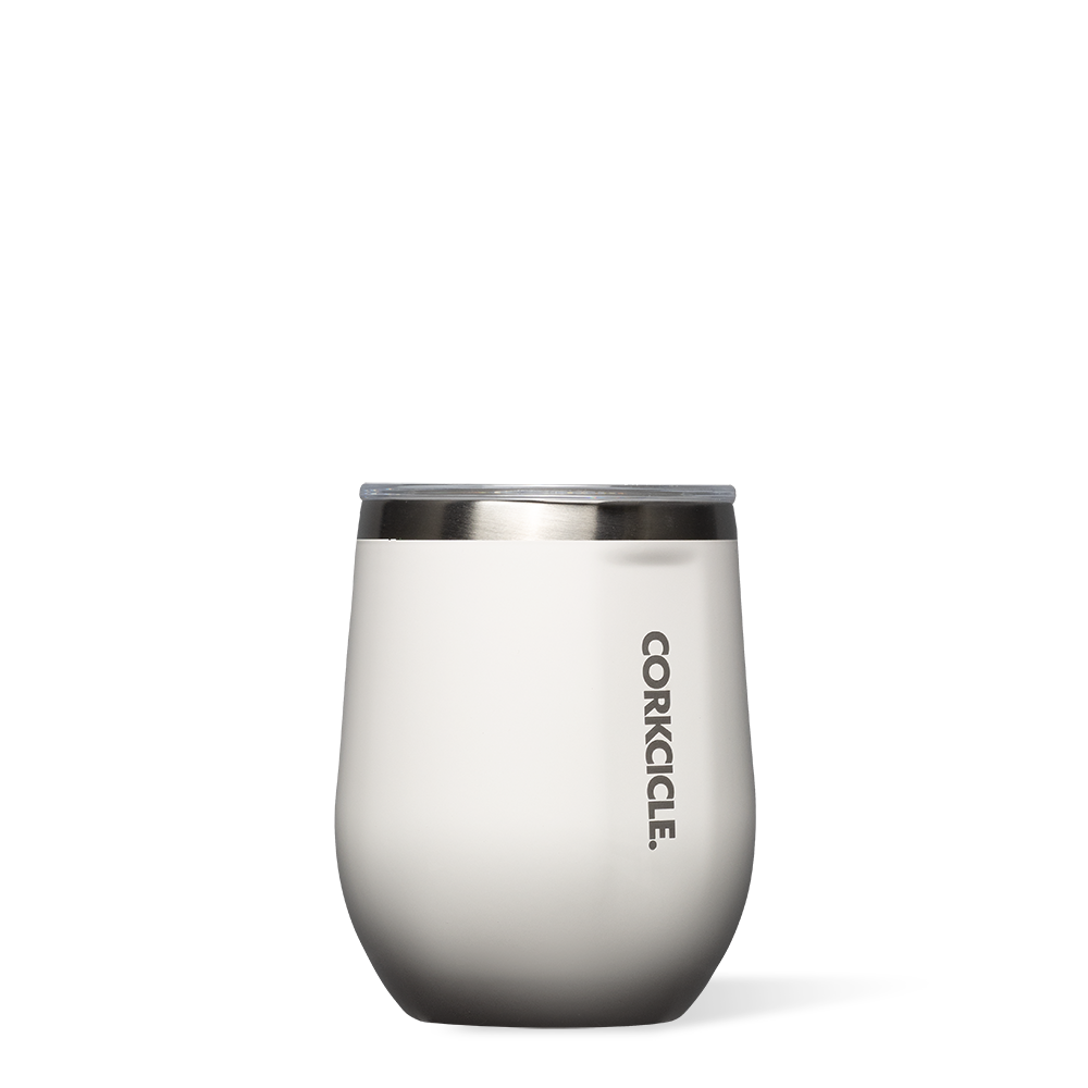 Laser Engraved Corkcicle 12 oz Stemless Tumbler